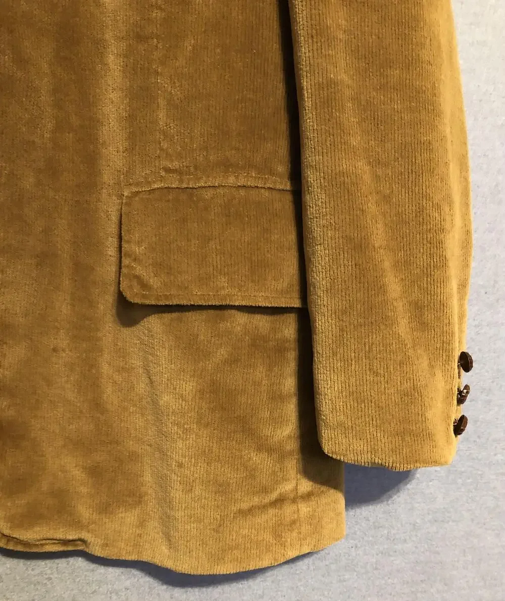 Vintage Jack Daniels Sport Coat Blazer Mens 44 Brown Corduroy Japan Now Jacket